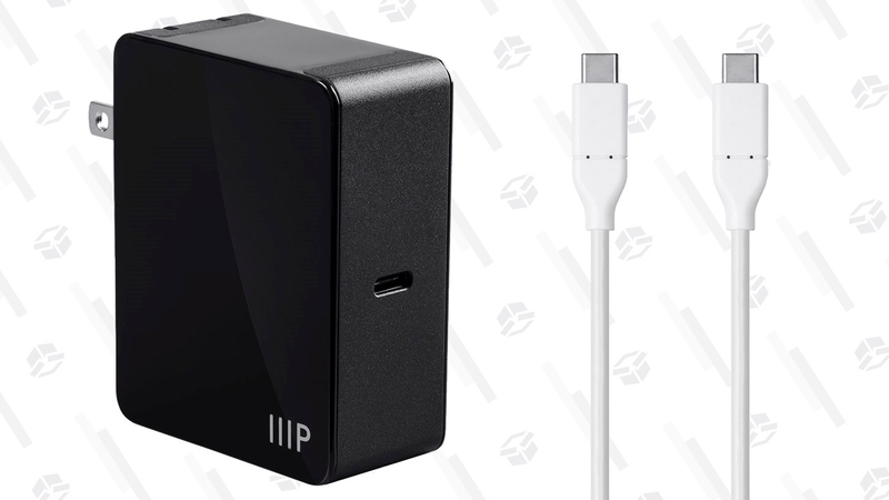Cargador USB-C Monoprice de 45W + cable USB-C | $11 | Monoprice | Usa los códigos PICKME y PICKBGráfico: Shep McAllister